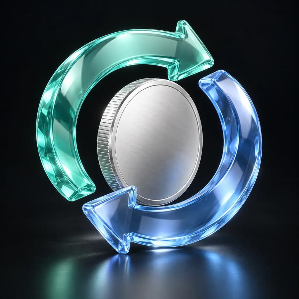 Buyback destination concept in sculptural glass and metal